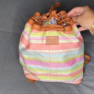 Colorful Coach Backpack